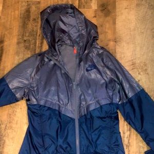 Blue Nike Windbreaker